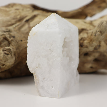 Clear Quartz Geode Tower