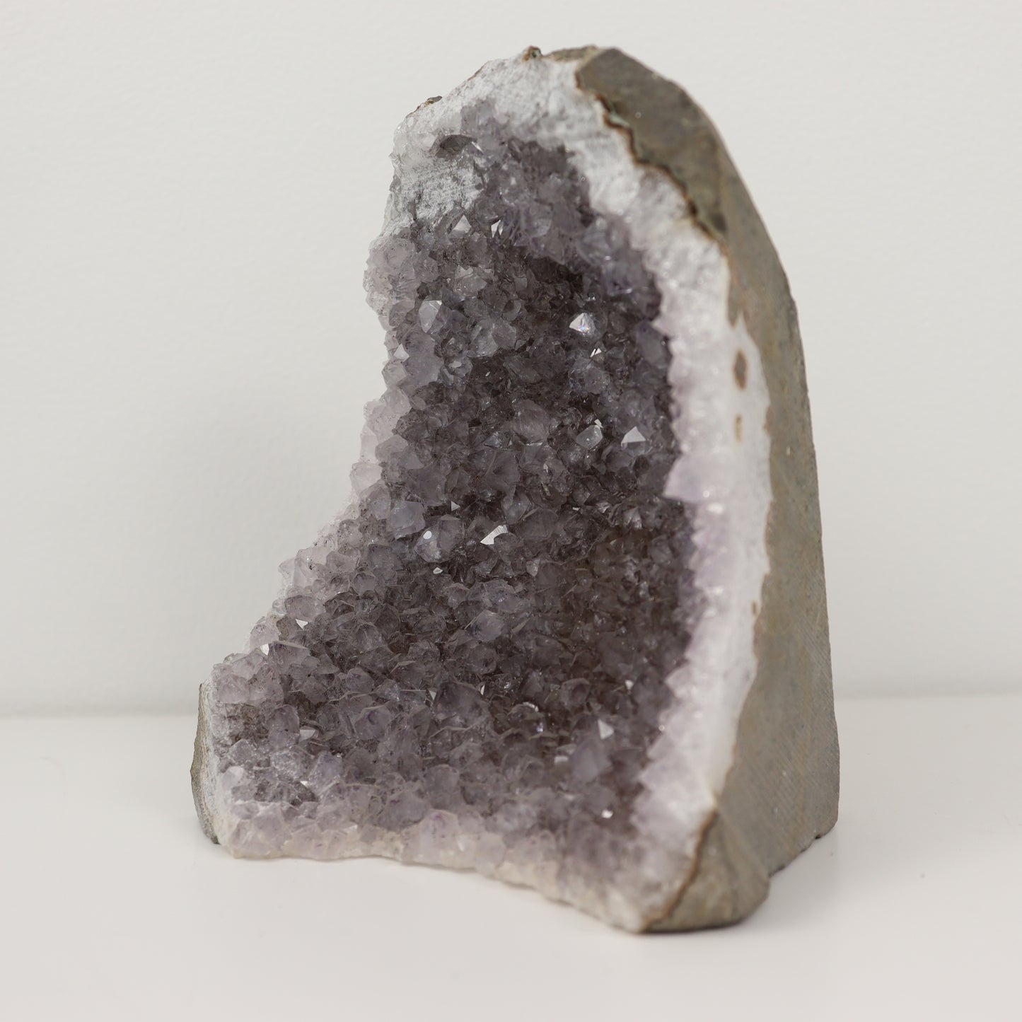 Grey Amethyst Geode Cluster