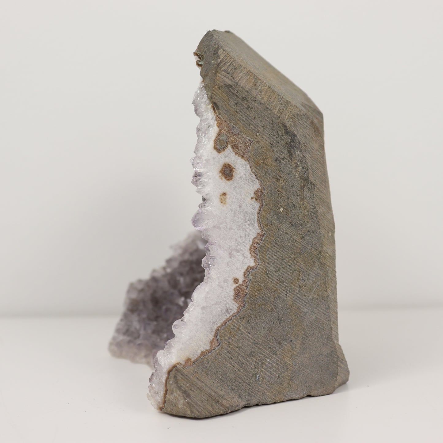 Grey Amethyst Geode Cluster