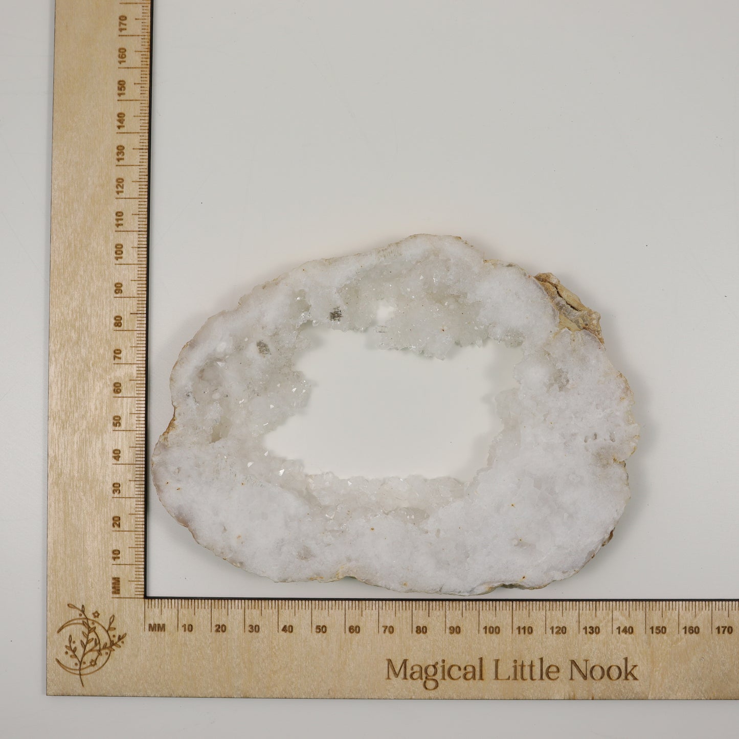 Clear Quartz Geode Slab