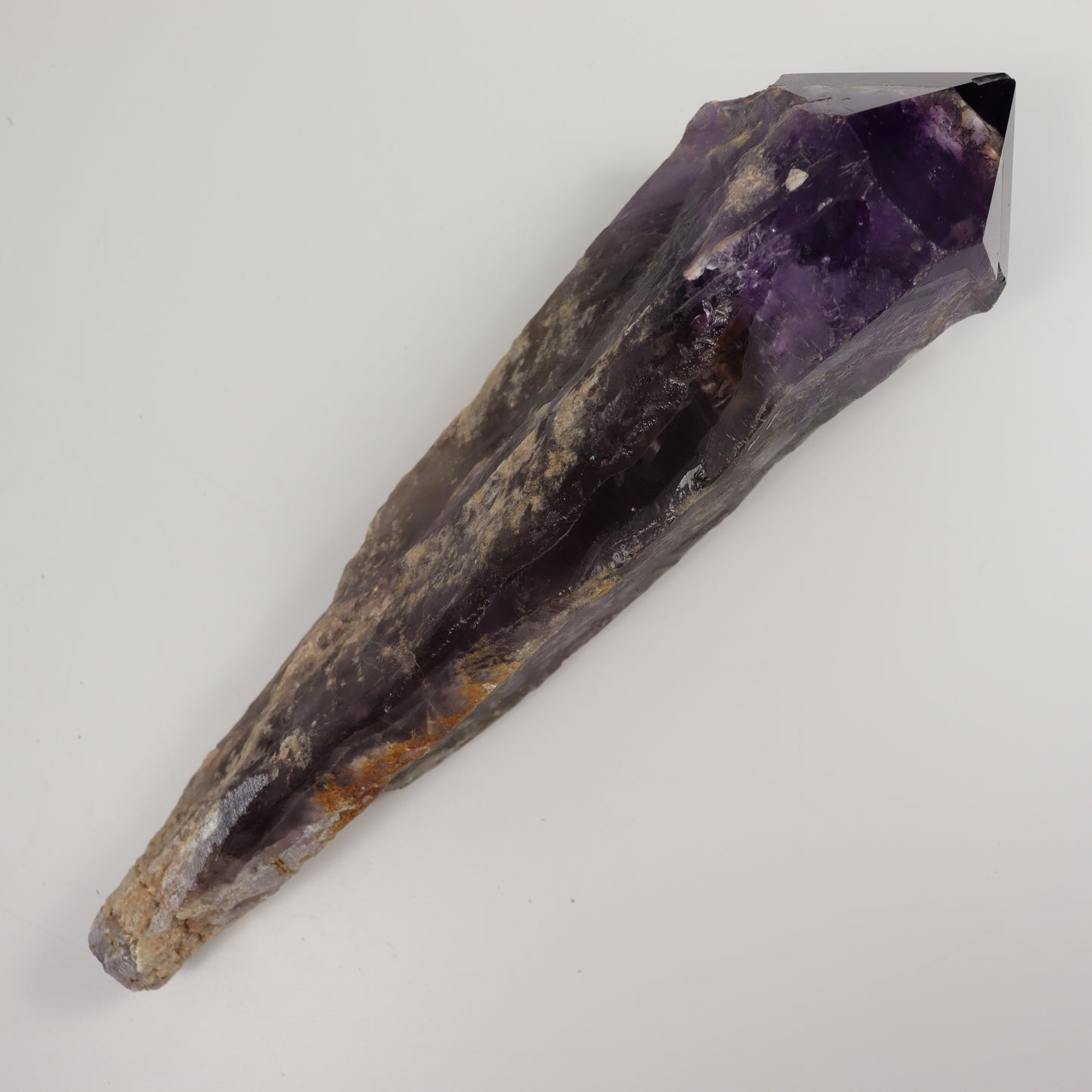 Amethyst Semi-Polished Root Wand