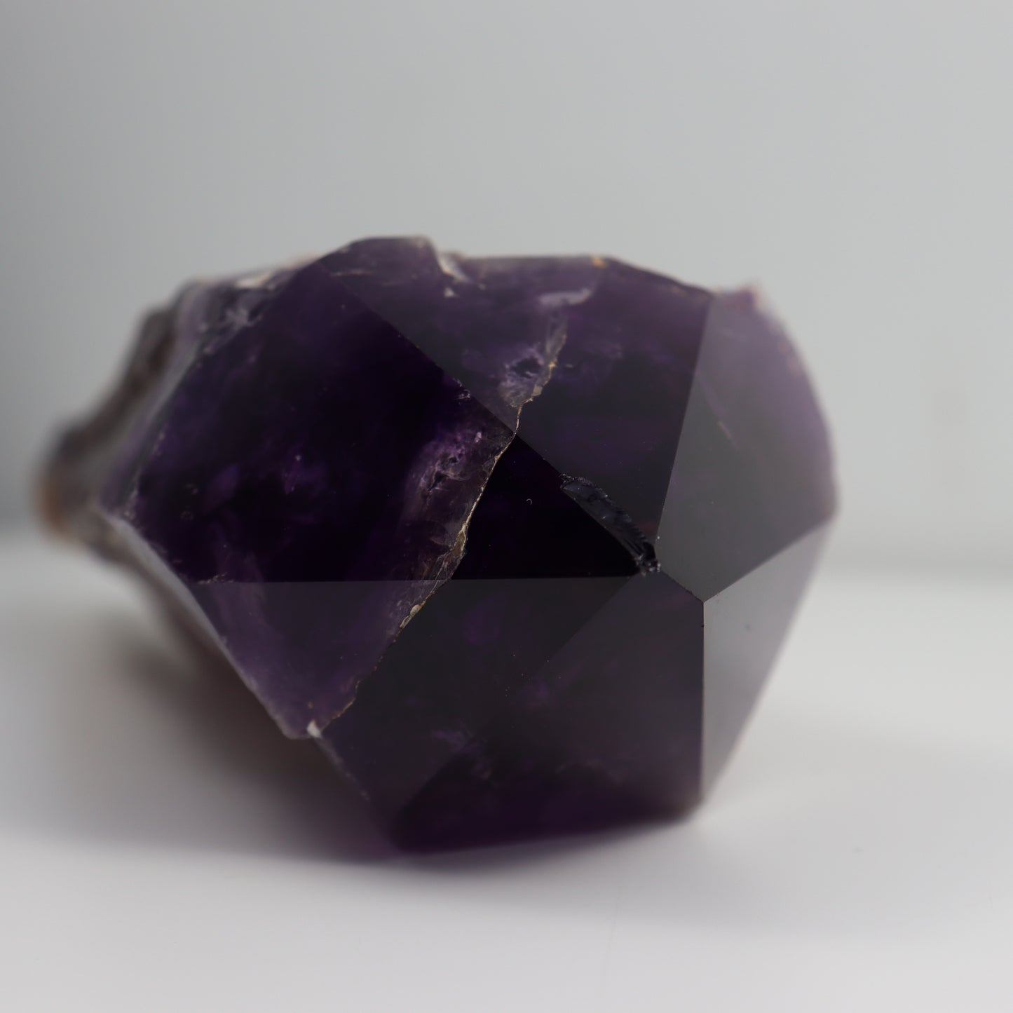 Amethyst Semi-Polished Root Wand